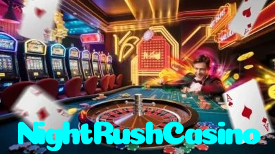 NightRushCasino خوش آمدید بونس +600% پیشکش موبائل ایپ کے پروموشن سیکشن میں دکھائی دیتی ہے۔